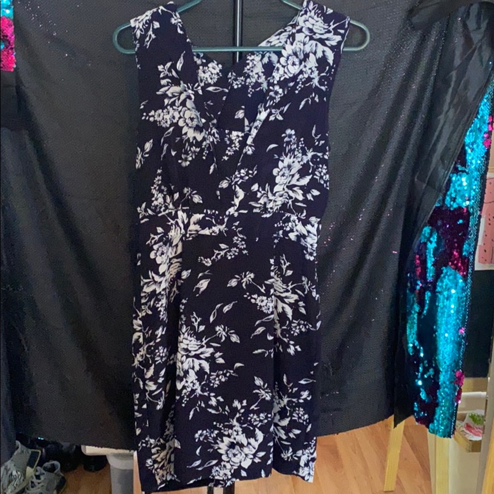 Back Button Down Cocktail dress